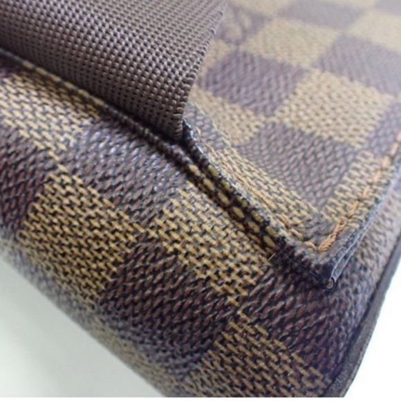 Auth LOUIS VUITTON Geronimo Damier belt bag / sling bag / fanny pack brn checker - Picture 5 of 10